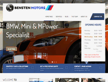 Tablet Screenshot of benstenmotors.co.uk